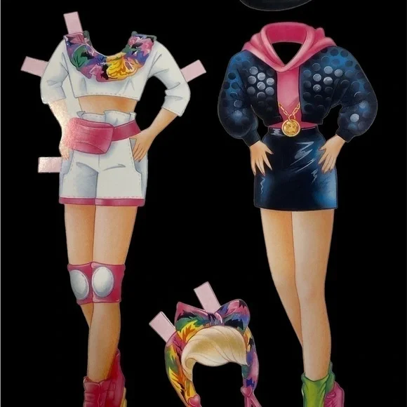 BARBIE paper doll- vintage from 1993 original product from Mattel, inc - Picture 7 of 11